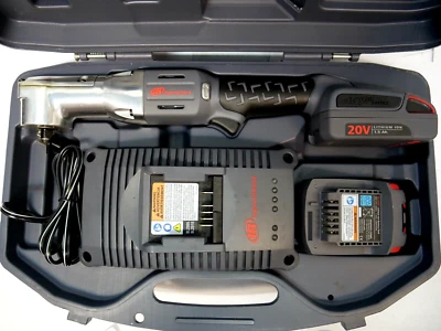 Kit de herramienta de impacto angular Ingersoll Rand 3/8" 20v serie W5300 W5330-K2 Foto 1 de 4