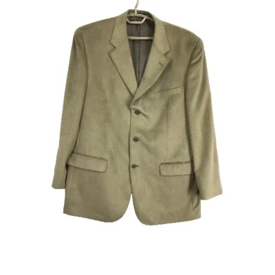 Blazer Alfani 44L Hombre Traje Chaqueta Tostado Gamuza Sensaciones Foto 1 de 4