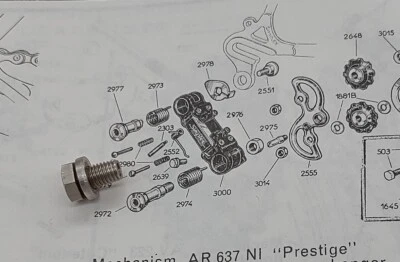 Simplex Bike Cable Anchor Bolt New - Image 1 of 2