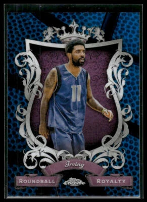 2023 Topps Chrome #RR-12 Kyrie Irving Roundball Royalty Blue Basketball - Image 1 of 2