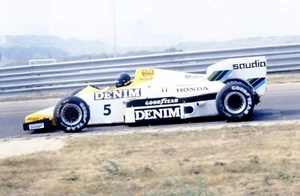 SLIDE JACQUES LAFFITE WILLIAMS FW09 NIEDERLÄNDISCHER GRAND PRIX 1984 F1 35 MM FOTO - Bild 1 von 2
