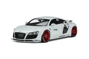LB-WORKS Audi R8 V10 Liberty Walk Performance Glacier White 2017 GT SPIRIT GT325 - Foto 1 di 11