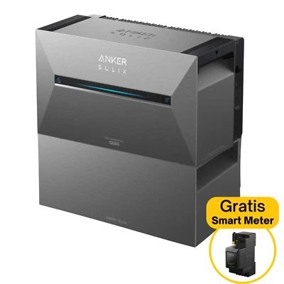 Anker SOLIX Solarbank 3 E2700 Pro Speicher+Anker BP2700 Akku 5,36kWh Komplettset