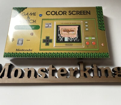 NINTENDO GAME & WATCH THE LEGEND OF ZELDA Handheld Console W/ Box Japan - Image 1 of 4