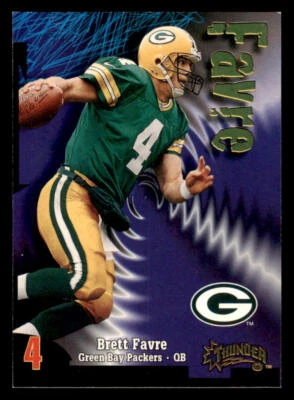 1998 SkyBox Thunder #201 Brett Favre - Image 1 of 2