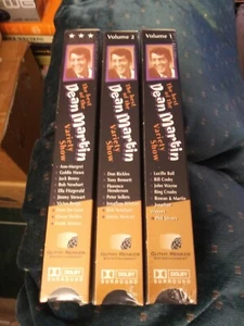The Best of the Dean Martin Variety Show 3-Volume SET VHS Jimmy Stewart NEW OOP - Picture 1 of 7