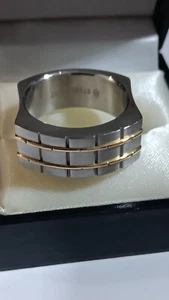 Dolan Bullock Oro 18k Acero Inoxidable COLECCIÓN PARÍS MODERNA Talla 10 - Imagen 1 de 4
