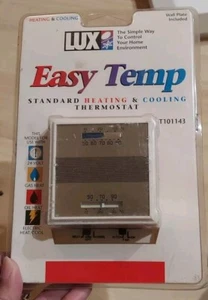 Lux Products Easy Temp T10-1143 Mechanical Heating and Cooling Thermostat NIB - Picture 1 of 1