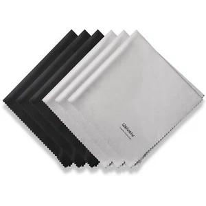 6PCS Large Eyeglass Cleaning Cloths, 12 x12 inches Glasses Cleaner, Individually - Picture 1 of 7