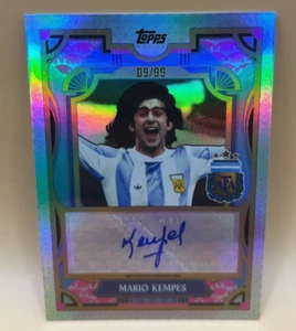 TOPPS ARGENTINA TEAM SET 24/25 - MARIO KEMPES Auto Tango Insert 23/99 - Imagen 1 de 2