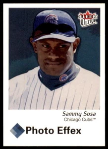 2003 Ultra Photo Effex Chicago Cubs Baseball Card #3 Sammy Sosa - Picture 1 of 2