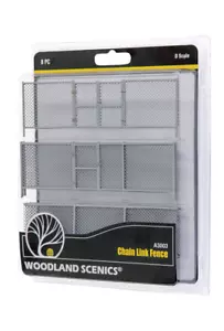 Chain Link Fence Woodland Scenic O Scale 3003 - Picture 1 of 1
