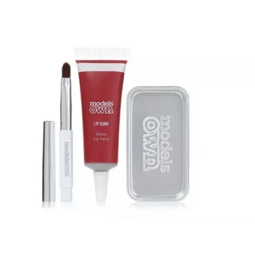Models Own Lip Gunk - Lip Paint Kit (Gloss) - LPG08 Wild 08🌹3 items kit, 12mL - Image 1 of 3