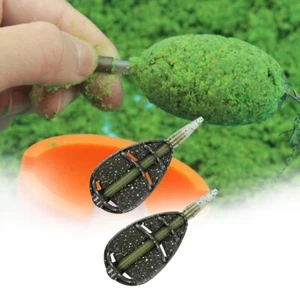 1pc-Inline Method Carp Fishing-Feeder Mould Fishing Tackle Accessories 25/35/45g - Picture 1 of 58