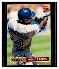 1994 Stadium Club  #107 Rickey Henderson