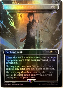 MTG Armiger Unleashed - Forge Anew (Rainbow Foil) Secret Lair Final Fantasy 7002 - Picture 1 of 6
