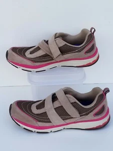 Dr Scholls Sneakers With Gel and Straps Size 7.5 beige /pink - Picture 1 of 11