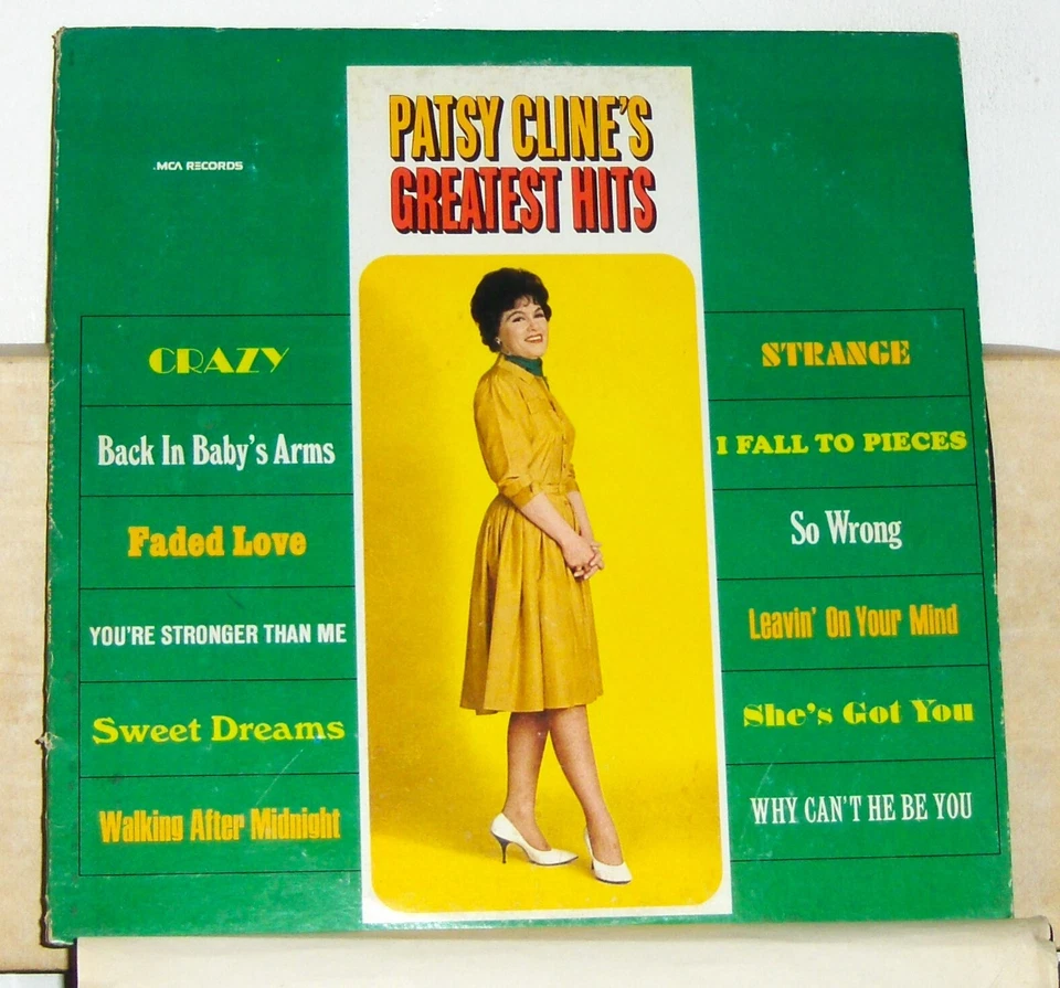 Patsy Cline – Greatest Hits - 1980 LP Record Album - Vinyl Excellent Foto 1 de 2