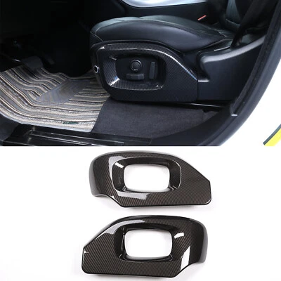 Seat Side Adjustment Button Cover Carbon For Land Rover Range Rover Sport 14-17 - image 1 of 4