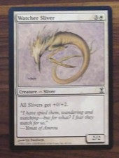 Magic The Gathering Cards - Watcher Sliver - Time Spiral - Near Mint NM