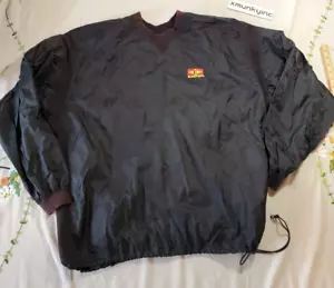 Vintage Easton schwarz Langarm Pullover Baseball/Softball Aufwärmen XXL - Bild 1 von 13
