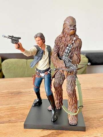 Kotobukiya ARTFX+ Star Wars Han Solo Chewbacca 2 Body Set 1/10 Scale Figure Cover