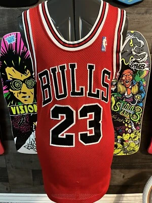 Auténtica camiseta vintage de Michael Jordan Nike Chicago Bulls talla 36 para hombre casa #23 Foto 1 de 4