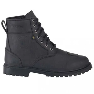 DIORA RENEGADE WATERPROOF MOTORBIKE MOTORCYCLE URBAN TOURING ANKLE BOOTS BLACK - Picture 1 of 6