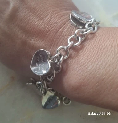 Tiffany & Co. By Elsa Peretti designer Heart Bracelet 925 - FREE SHIPPING  - Image 1 of 4