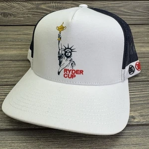 Cappello G/Fore 2025 Ryder Cup Bethpage Nero NY Statua della Libertà Snapback G4 Nuovo - Foto 1 di 12