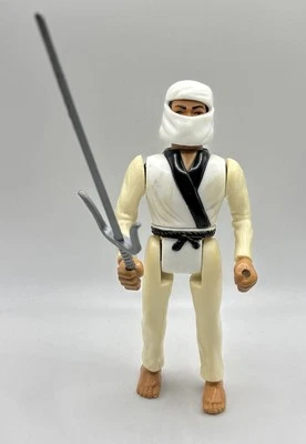 Vintage 1984 Remco Secret of the Ninja Black Belt Action Figure & Mask 5.75" - Image 1 of 4