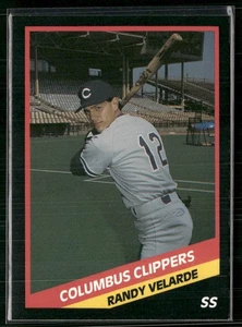Randy Velarde 1988 Columbus Clippers Team Set Card - Picture 1 of 2