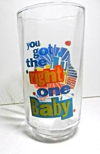 Dieta vintage Pepsi "Hai il bambino giusto! Bicchiere Uh Huh" Ray Charles 1991 - Foto 1 di 4