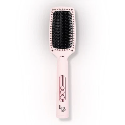 L’ange Le Vite Ceramic Straightening Brush Blush New in Package Hair Hot Tool - Image 1 of 4