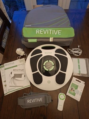Revitive Medic Arthritis Knee Circulation Booster Carry Bag Pads Remote - Image 1 of 4