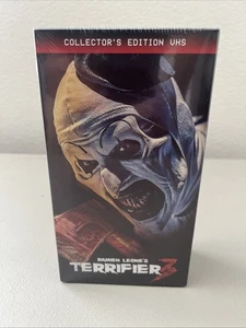 Damien Leone's Terrifier 3 Collectors Edition VHS (2024, Brand New) Horror Film - Picture 1 of 3