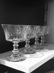 4er Set Vintage Wakefield Fostoria Champagner/hohe Sherbet Dessertgläser - Bild 1 von 8