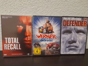 DVD und Blueraysammlungsauflösung,The Defender,Werner Eiskalt,Total Recall - Bild 1 von 2