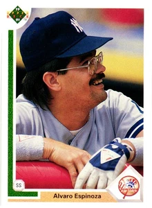1991 Upper Deck #204 Alvaro Espinoza - Picture 1 of 2