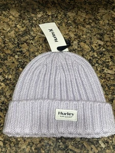 Gorro tejido Hurley Surf & Enjoy Wintertide color: violeta/púrpura O/S (nuevo con etiquetas) - Imagen 1 de 6