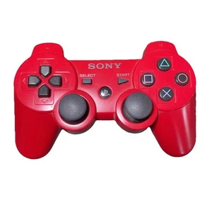 Sony Playstation 3 PS3 DualShock 3  Red OEM CECHZC2 Controller - Picture 1 of 10