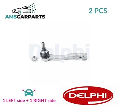 TRACK ROD END RACK END PAIR FRONT TA3852 DELPHI 2PCS NEW OE REPLACEMENT - Image 1 of 4