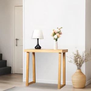 Console Sofa Table with Shelf Narrow Entryway Table for Hallway Behind The Couch - Picture 1 of 27