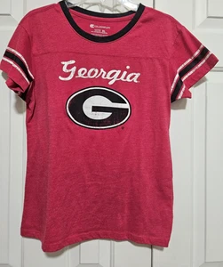 T-shirt COLOSSEUM Georgia Bulldogs manica S taglia XL rossa con GRAFICA - Foto 1 di 4