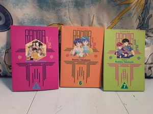 Viz Graphic Novel Ranma 1/2 Manga Volume 5,6 & 7 - Picture 1 of 8