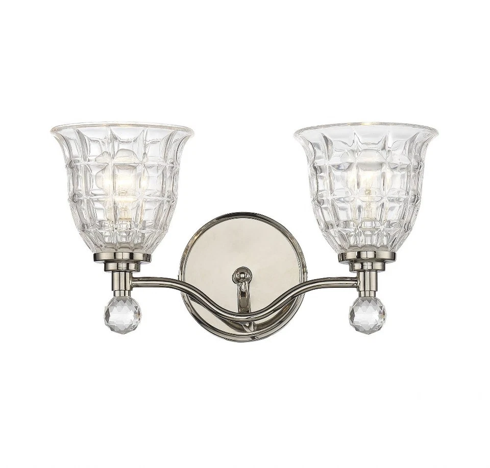 Savoy House - Barra de Baño 2 Luces - Estilo Glam con Transición y Tradicional Foto 1 de 1