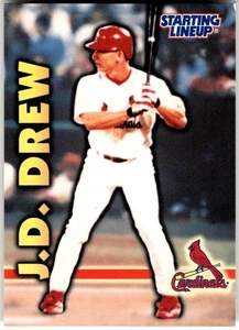 1999 Kenner Hasbro Starting Lineup Cards #NNO J.D. Drew - Picture 1 of 2