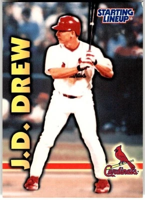 1999 Kenner Hasbro Starting Lineup Cards #NNO J.D. Drew - Image 1 of 2