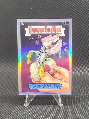 2024 Topps Garbage Pail Kids Chrome Series 7 A-VA Smokin Joe Auto - Image 1 of 2