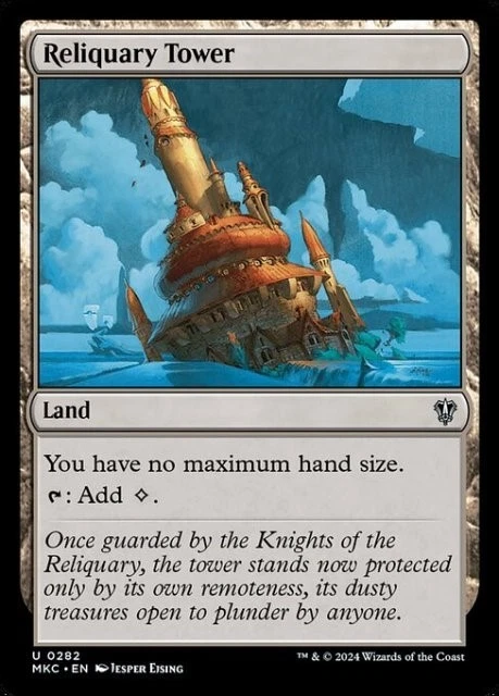 MTG - RELIQUARY TOWER - Karlov Manor Commander (U) - Image 1 of 1